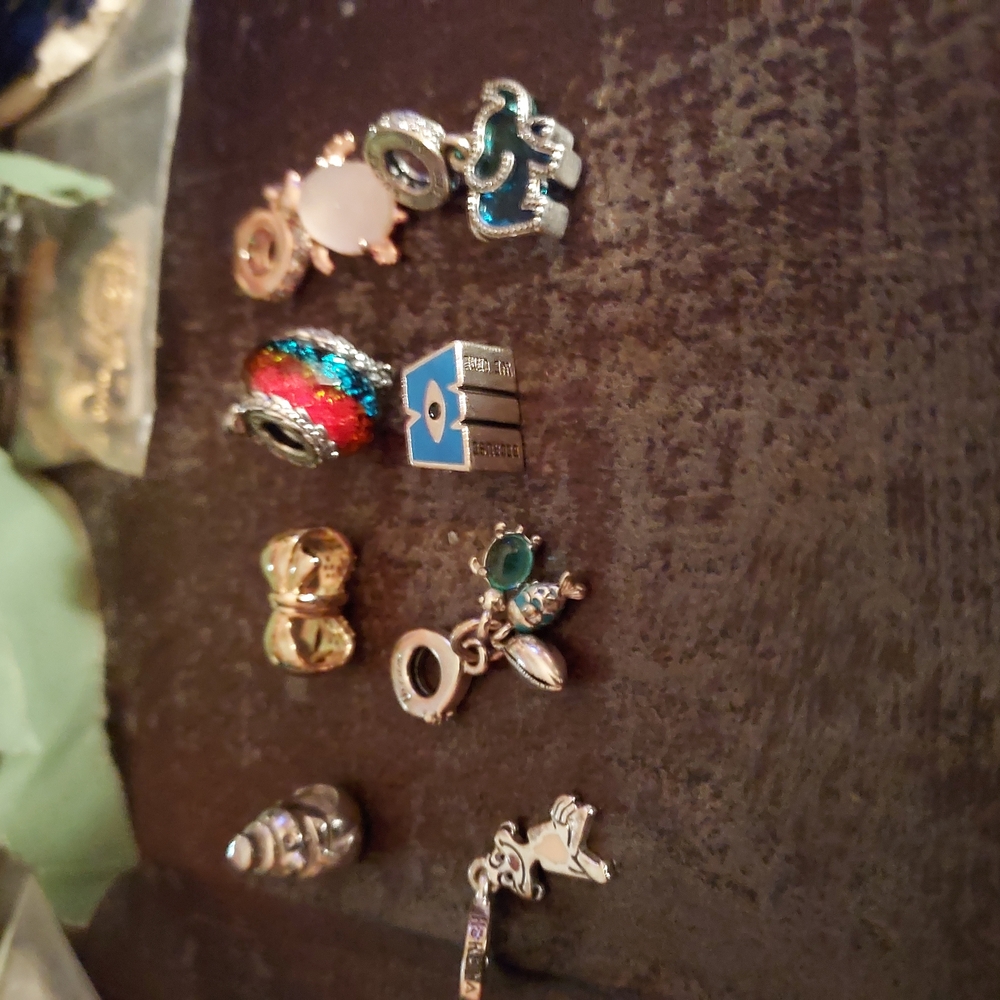 Pandora Multicolor Charm Bracelet